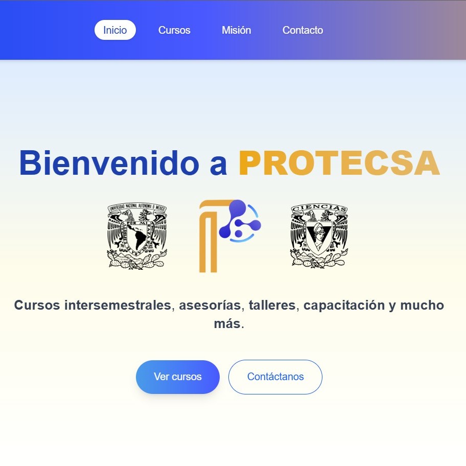 Sitio Institucional PROTECSA